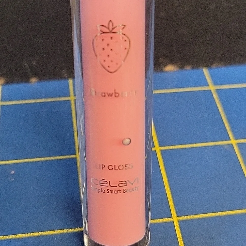 Celavi Strawberry Pink Lip Gloss New